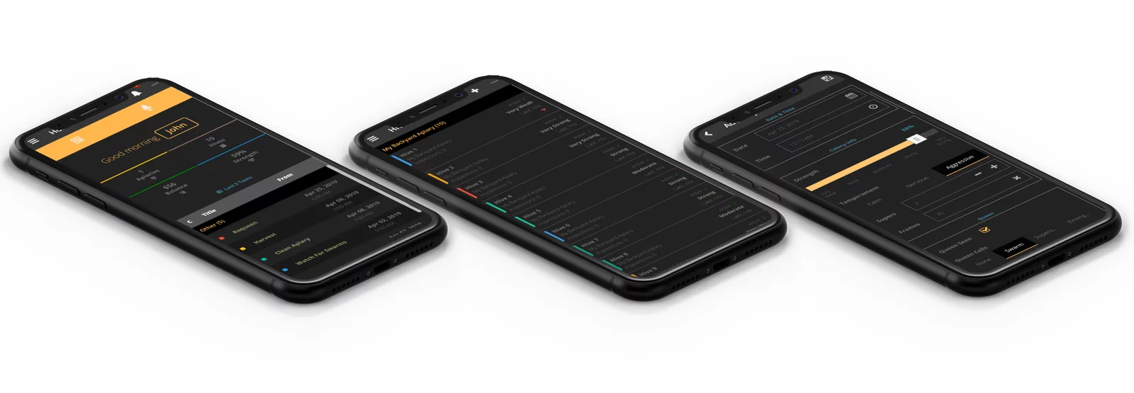 ApiManager phones dark theme