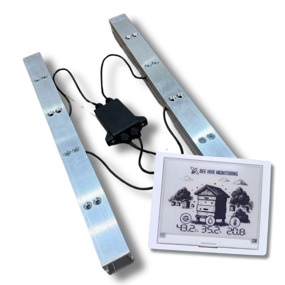 Bee Hive Monitoring display hive scale