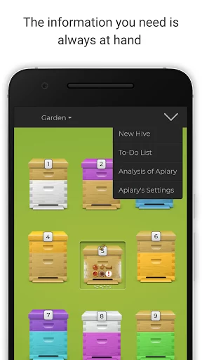 BeeOrganizer screen 2