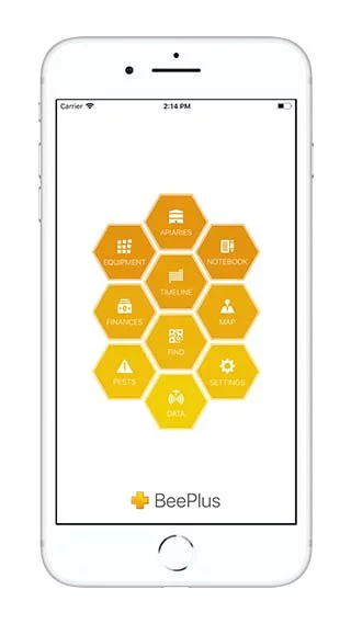 BeePlus app screen 1