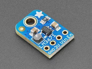 3.3 V buck converter breakout; the pod uses a TI TPS62840