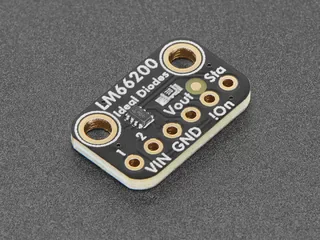 LM66200 ideal diode IC on an Adafruit breakout