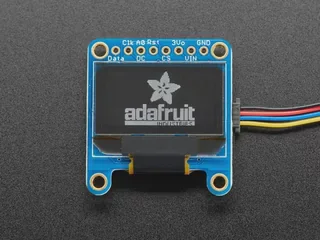 0.96 inch 128 x 64 monochrome OLED module (SSD1306 class)