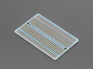Bare prototyping PCB; the carrier is a custom 4-layer board