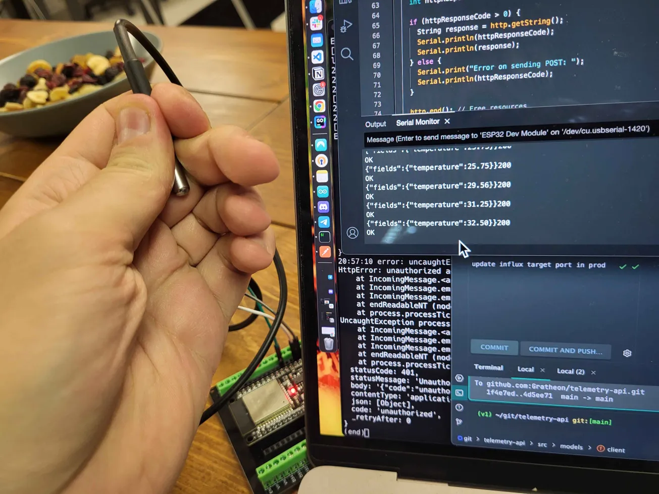 Beehive sensors